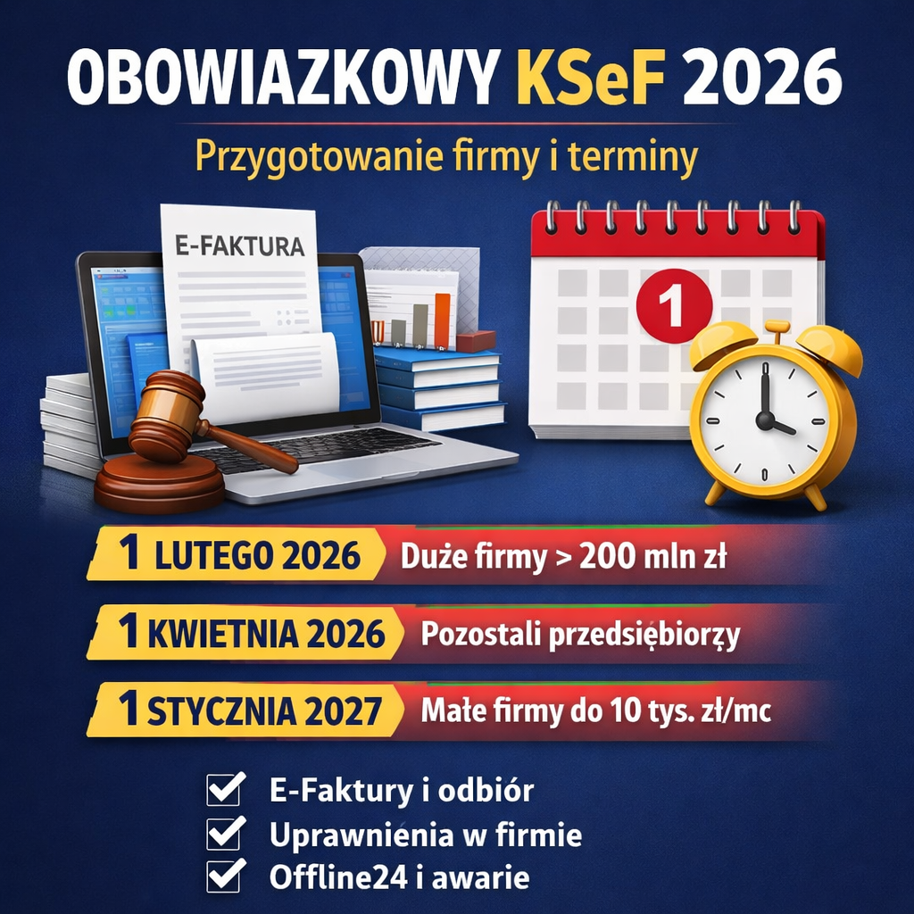 Obowiązkowy KSeF od 1 lutego 2026 r.